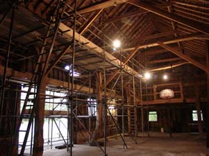 listed building barn repairs